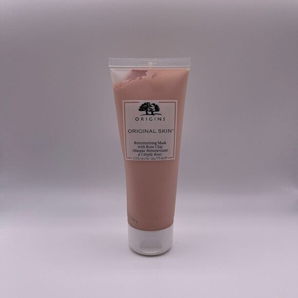 Origins Original Skin Retexturizing Pink Rose Clay Face Mask - Picture 1 of 8